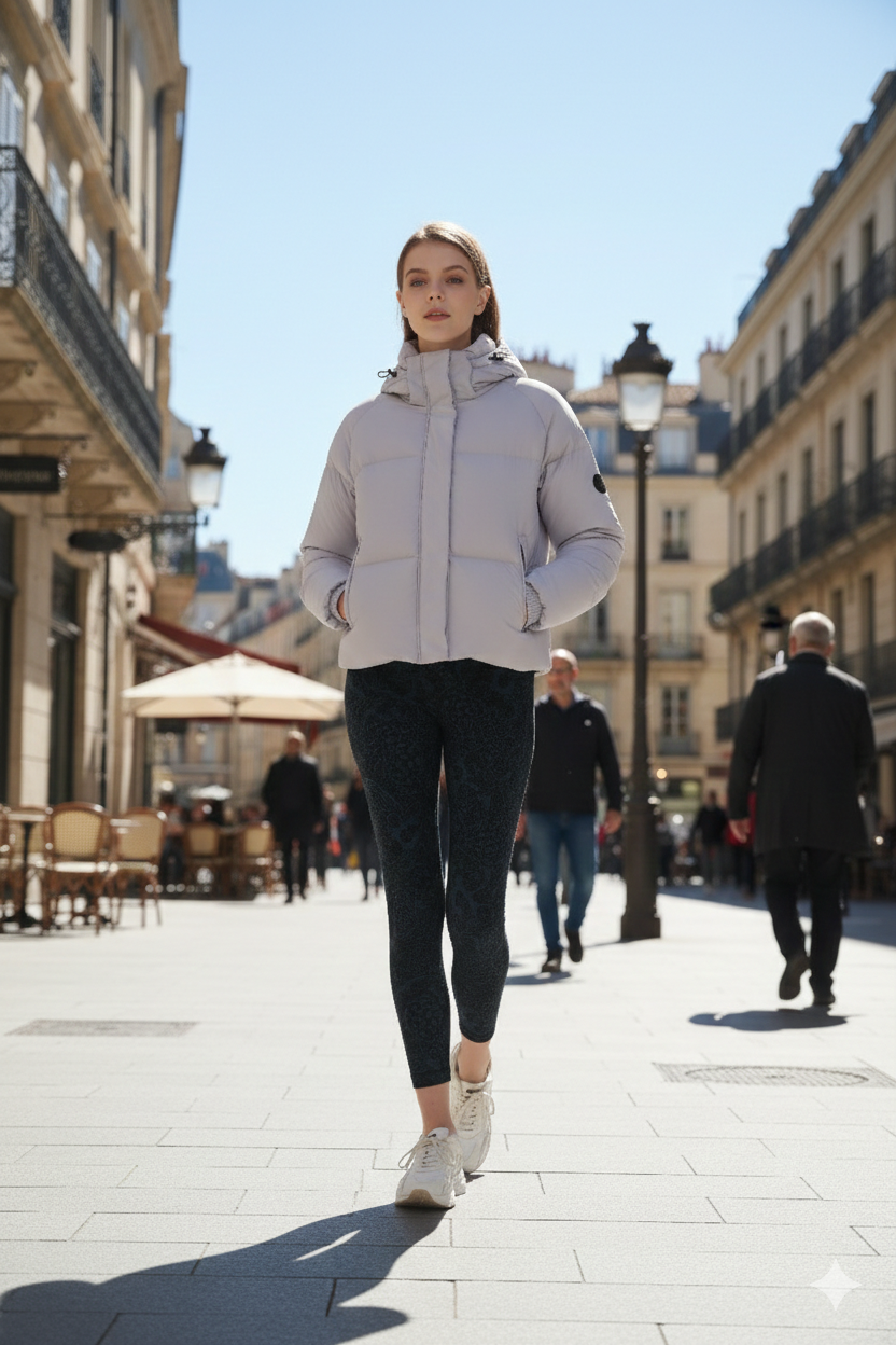 HA14112  Women's short down jacket 