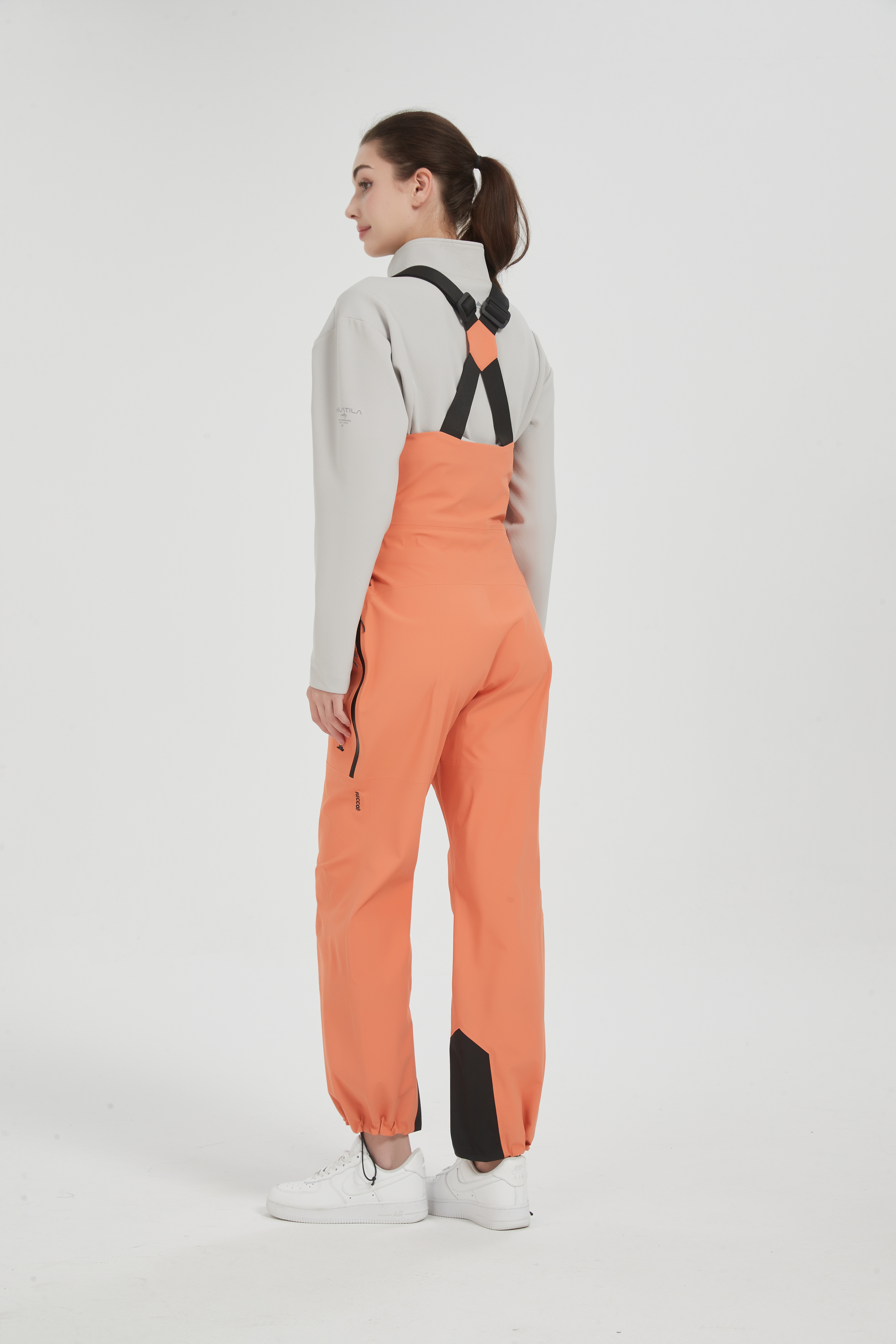 Unisex backstrap ski pantsStyle