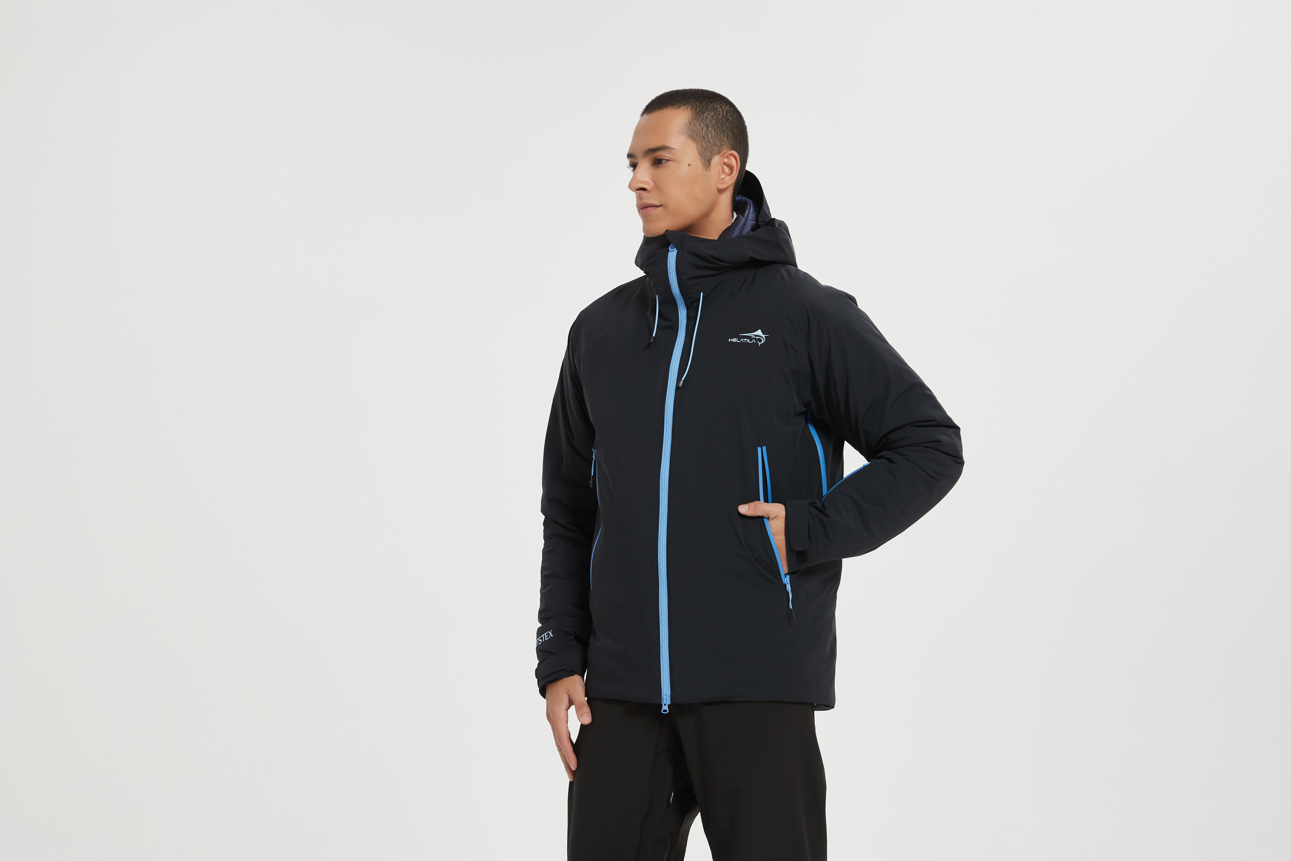Men's ski down jacket