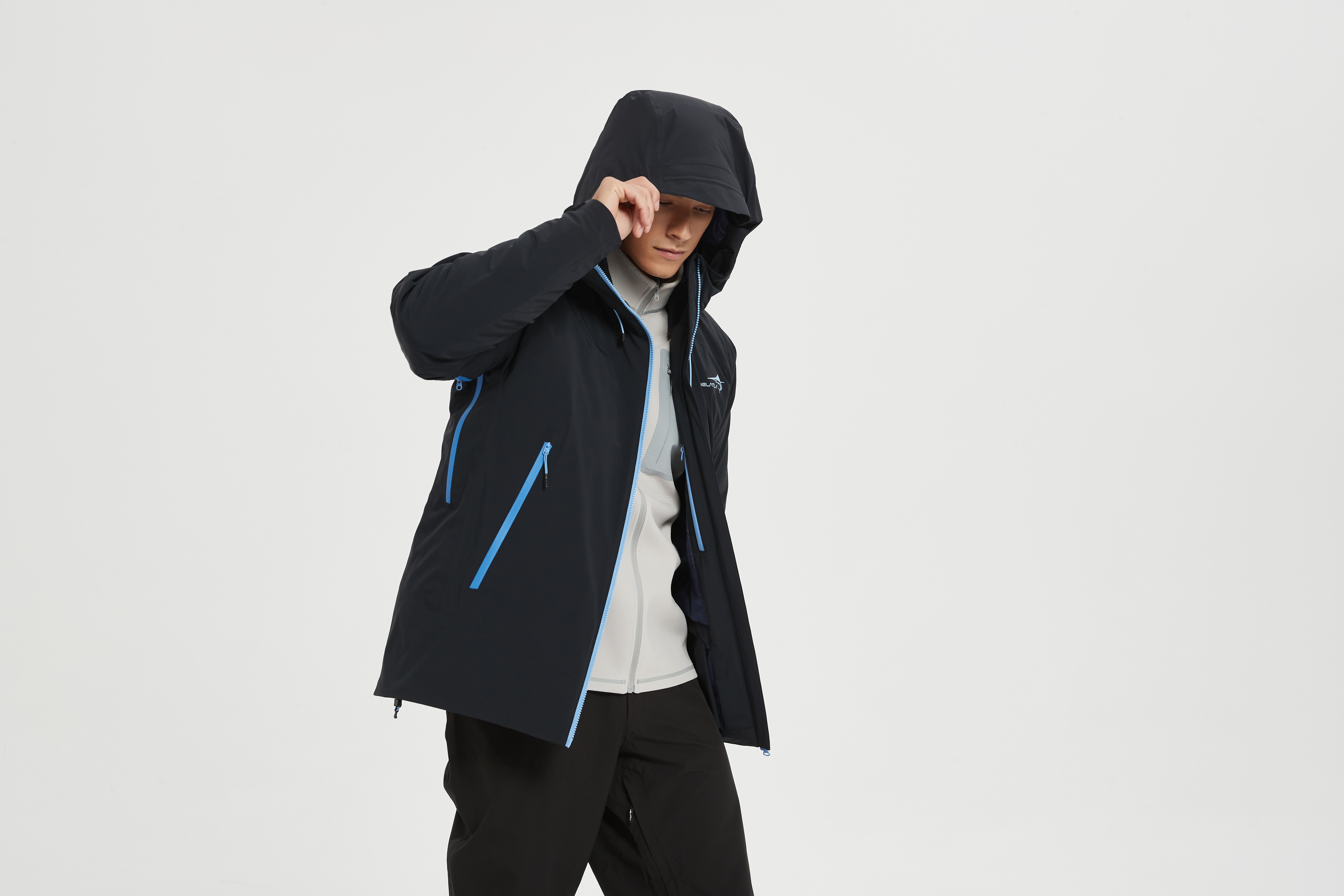 Men's ski down jacket